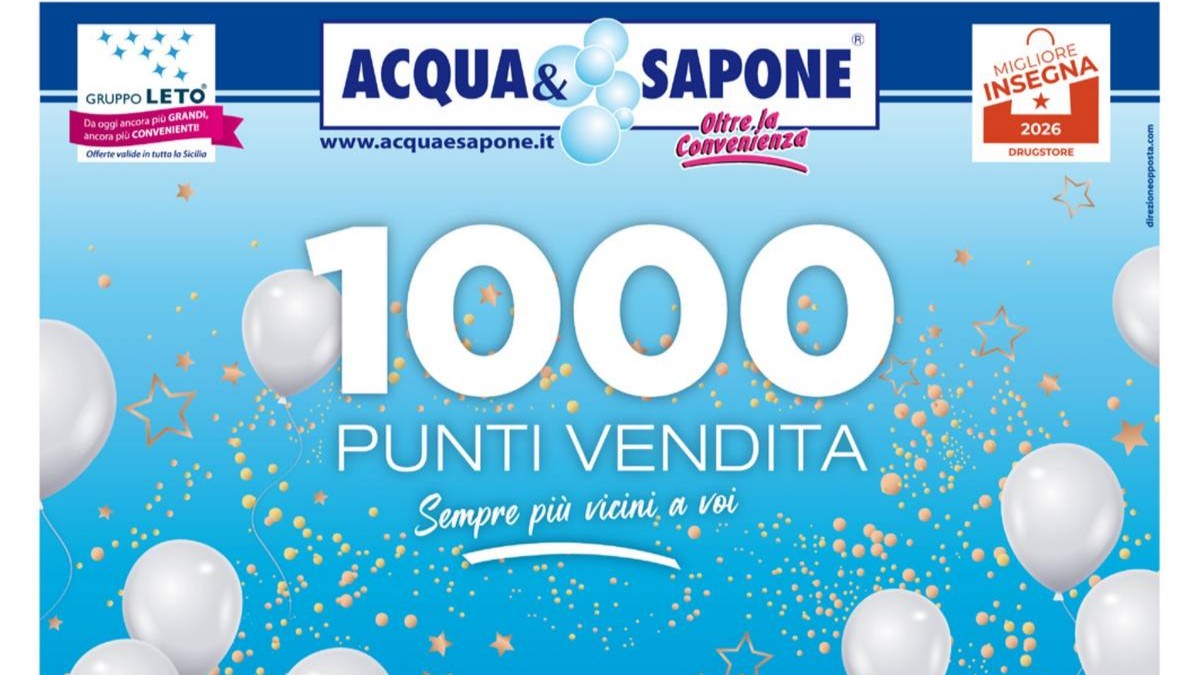 Volantino Acqua e Sapone Sicilia dal 13 luglio 2026