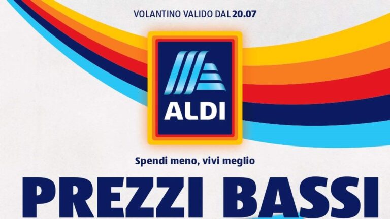 Volantino Aldi dal 20 luglio 2026