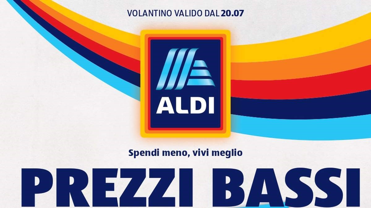 Volantino Aldi dal 20 luglio 2026