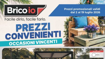 Volantino Brico Io dal 2 luglio 2026