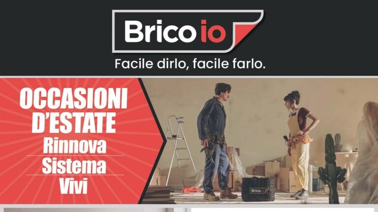Volantino Brico Io dal 30 luglio 2026