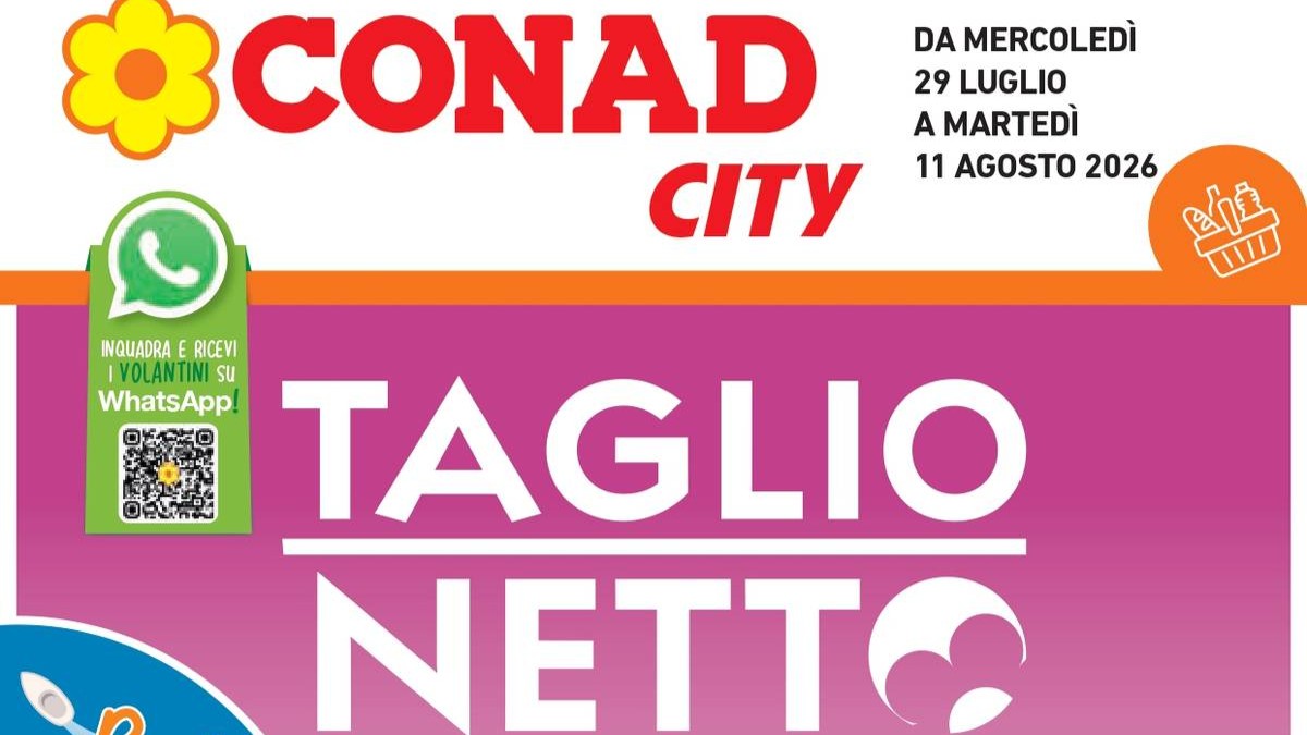 Volantino Conad City dal 29 luglio 2026