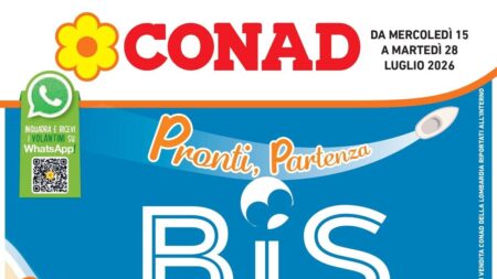 Volantino Conad dal 15 luglio 2026
