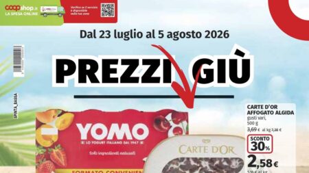 Volantino Coop dal 23 luglio 2026