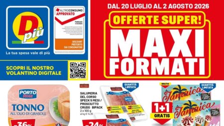 Volantino DPiù dal 20 luglio 2026