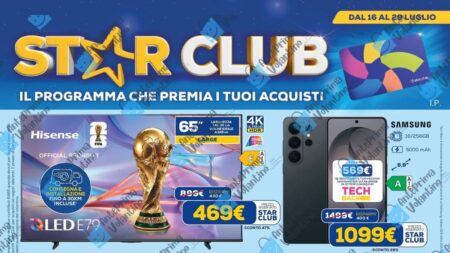 Volantino Euronics dal 16 luglio 2026