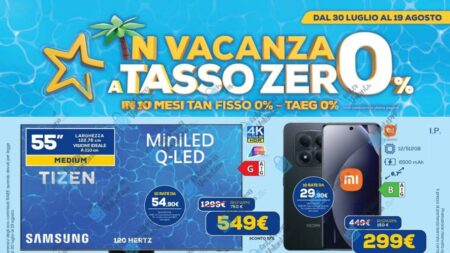 Volantino Euronics dal 30 luglio 2026