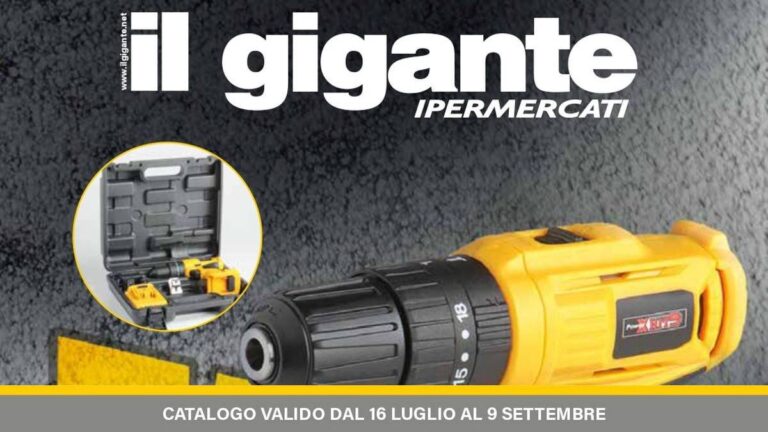 Volantino Il Gigante Fai da te dal 16 luglio 2026