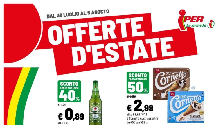 Volantino Iper La Grande I dal 30 luglio 2026