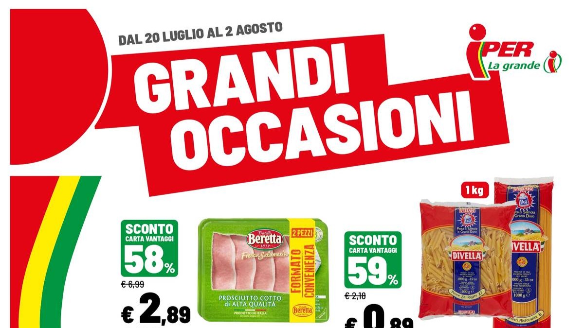 Volantino Iper La Grande I dal 20 luglio 2026