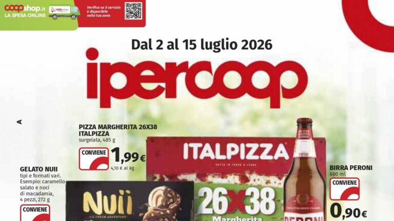 Volantino Ipercoop dal 2 luglio 2026
