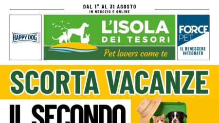 Volantino Isola dei Tesori Agosto 2026