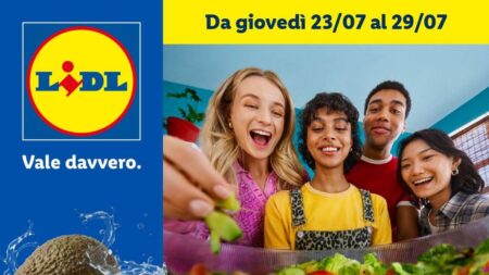 Volantino Lidl frutta e verdura dal 23 luglio 2026
