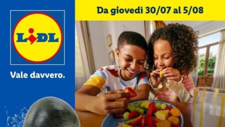 Volantino Lidl Frutta e verdura dal 30 luglio 2026