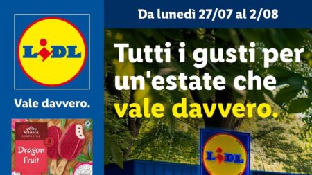 Volantino Lidl Gelati dal 27 luglio 2026
