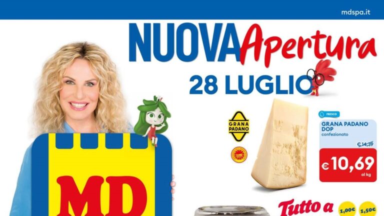 Volantino MD nuova apertura Sant'Agata Militello dal 28 luglio 2026