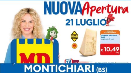 Volantino MD Nuova apertura Montichiari dal 21 luglio 2026