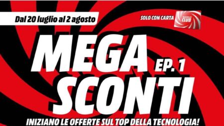 Volantino Mediaworld dal 20 luglio 2026