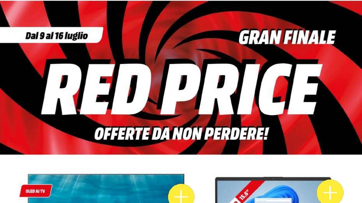 Volantino MediaWorld dal 9 luglio 2026
