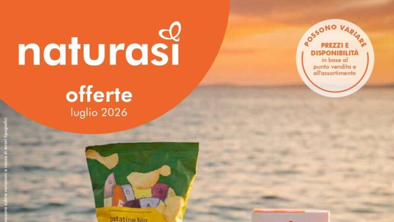 Volantino Naturasì Luglio 2026