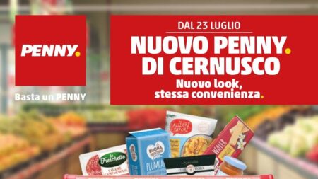 Volantino Penny nuova apertura Cernusco sul Naviglio dal 23 luglio 2026