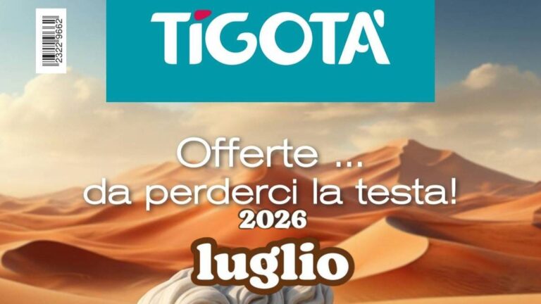 Volantino Tigotà Luglio 2026