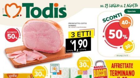 Volantino Todis dal 23 luglio 2026