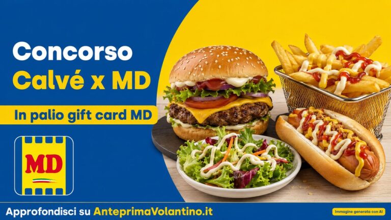 Concorso Calvé MD, in palio ogni giorno 5 gift card da 25 euro