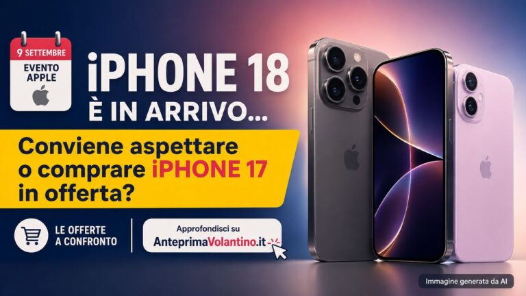 iPhone 18 in arrivo, conviene aspettare o comprare iPhone 17 in offerta?