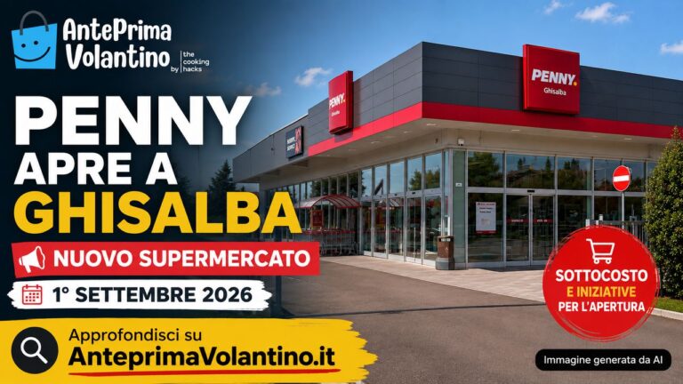 PENNY Ghisalba apre il 1° settembre 2026,