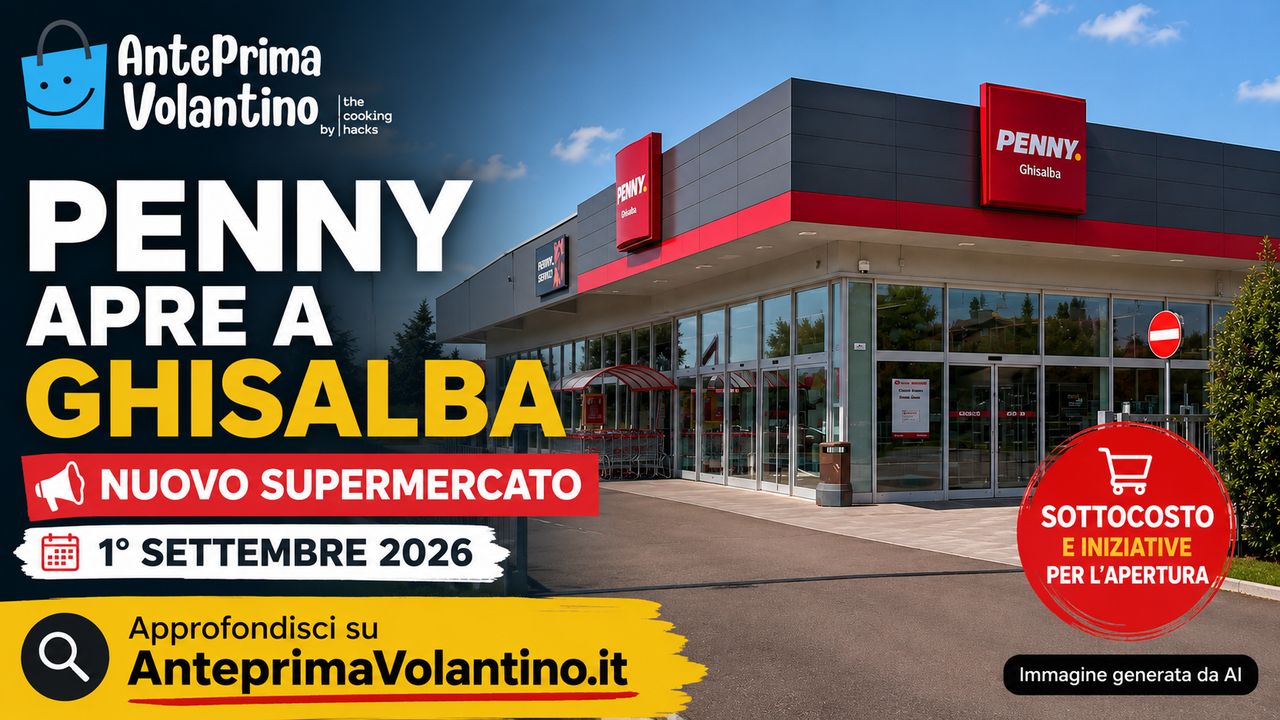 PENNY Ghisalba apre il 1° settembre 2026,