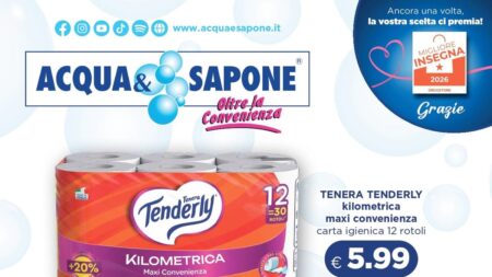 Volantino Acqua e Sapone Nazionale dal 30 agosto 2026