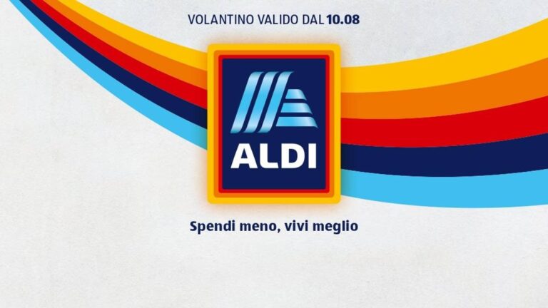 Volantino Aldi dal 10 agosto 2026