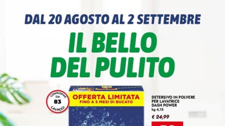 Volantino Bennet dal 20 agosto 2026