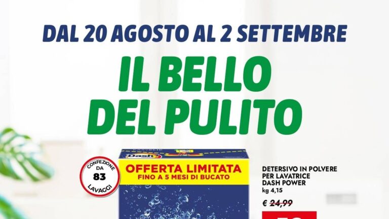 Volantino Bennet dal 20 agosto 2026