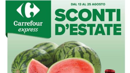Volantino Carrefour Express dal 13 agosto 2026