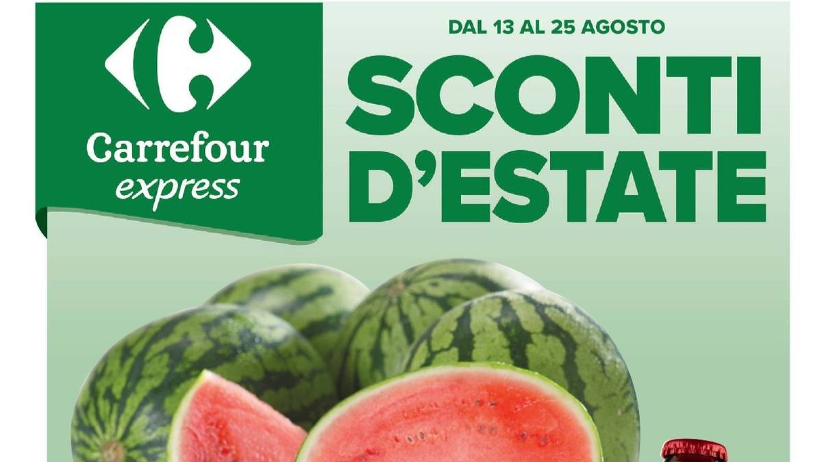 Volantino Carrefour Express dal 13 agosto 2026