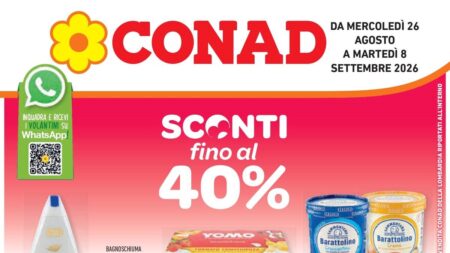 Volantino Conad dal 26 agosto 2026