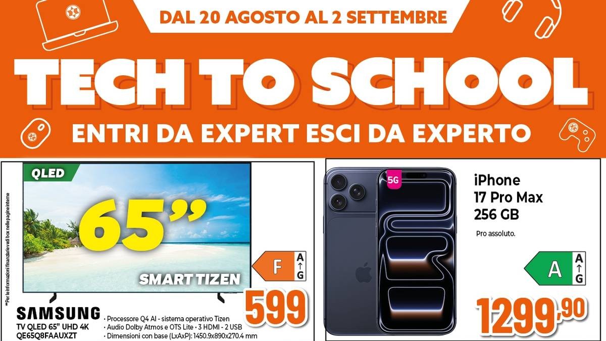 Volantino Expert dal 20 agosto 2026