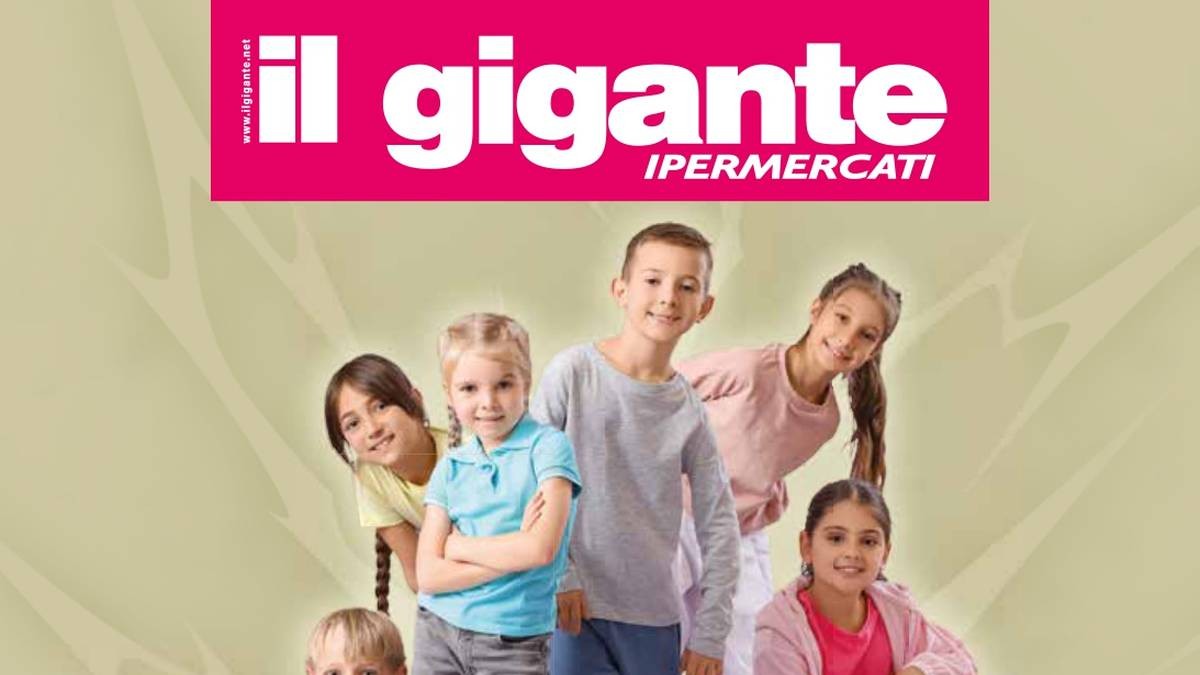 Volantino Il Gigante Scuola Agosto Settembre 2026