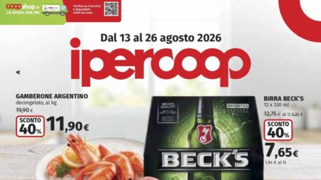 Volantino Ipercoop dal 13 agosto 2026