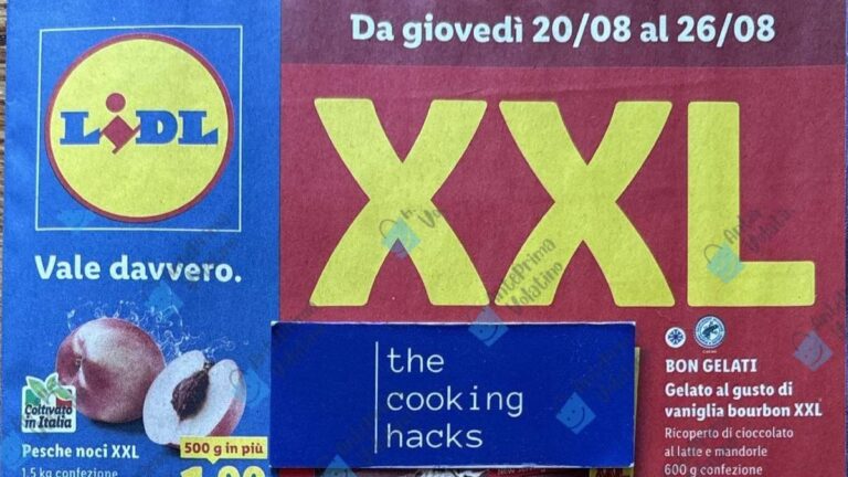 Volantino Lidl dal 20 agosto 2026