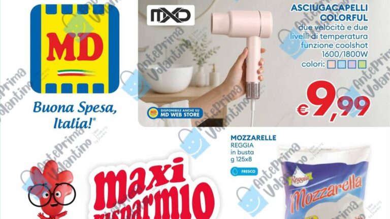 Volantino MD dal 25 agosto 2026
