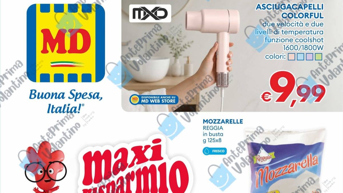 Volantino MD dal 25 agosto 2026