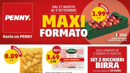 Volantino Penny dal 27 agosto 2026, Maxi Formato e Offerte Shock