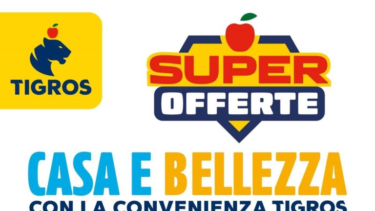 Volantino Tigros Casa e Bellezza dal 19 agosto 2026