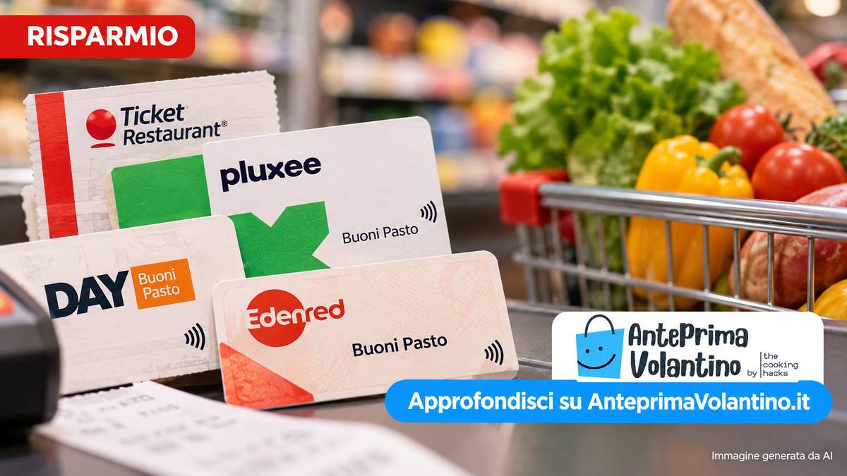 Buoni pasto al supermercato, dove usarli e cosa si può comprare nel 2026