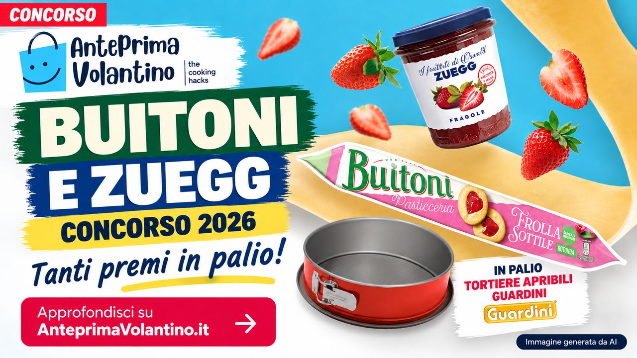 Concorso Buitoni e Zuegg 2026 “La Combinazione Perfetta”: come partecipare e cosa si vince