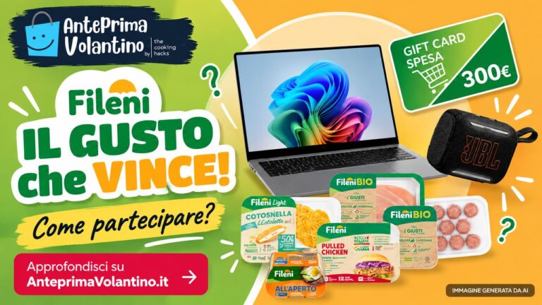 Concorso Fileni 2026 “Il gusto che vince”, come partecipare e cosa si vince