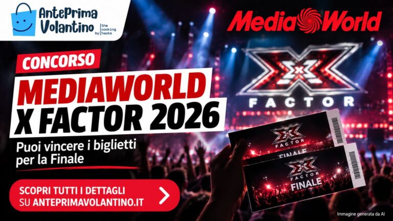 Concorso MediaWorld X Factor 2026, come vincere i biglietti per la Finale